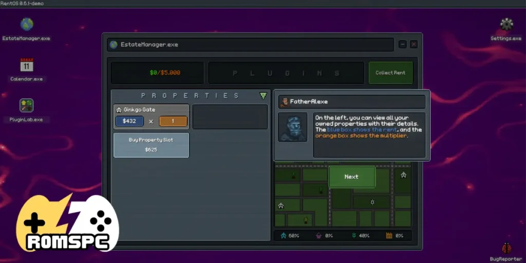 Rentlord gameplay