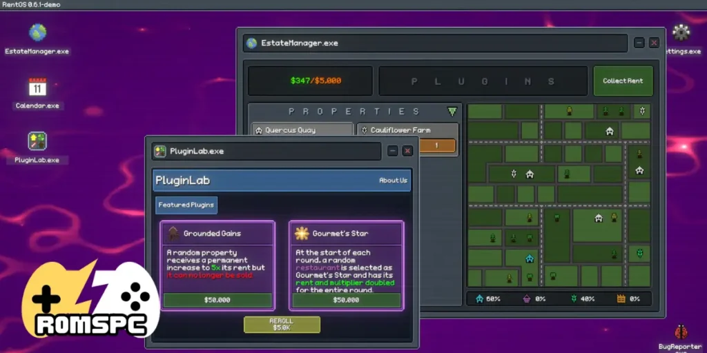 Rentlord modes