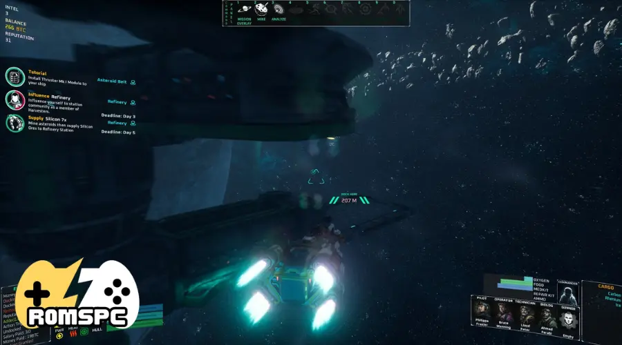 Cosmic Miners gameplay