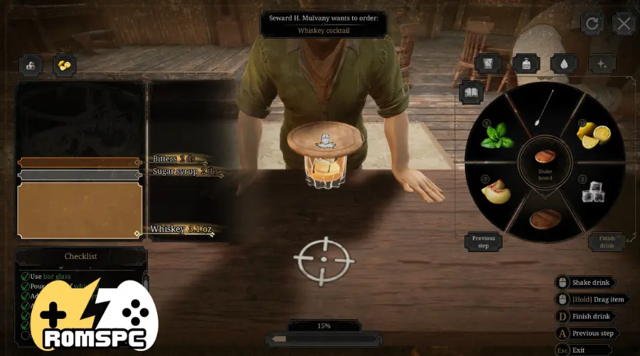 Saloon Simulator modes